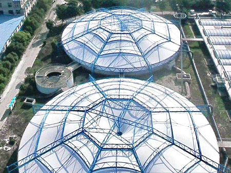 膜結構污水池蓋